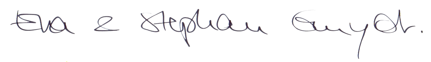 unterschrift eva und Stephan